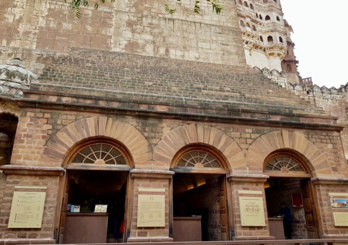 The ticket office is by the main vehicle entrance, about 3km from the guesthouse.