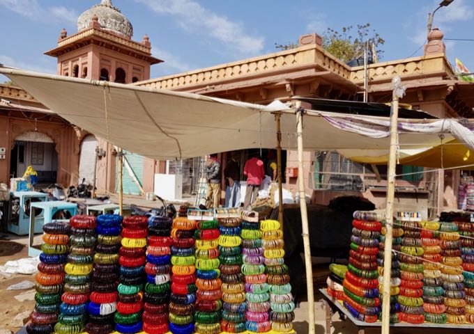 Sardar Market stalls sell a wide selection of items, though mostly for locals.