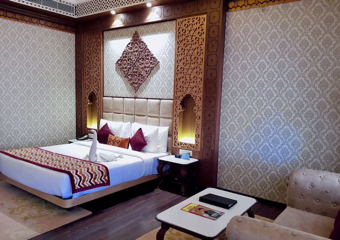 All rooms are spacious and elegant.