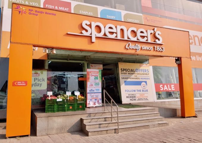 Spencer’s supermarket next door is well-stocked, and has a patisserie and a snack bar.