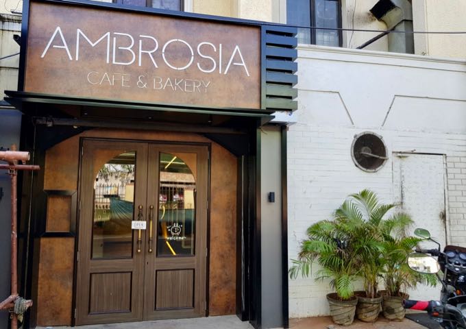 Ambrosia nearby is a pleasant cafe and bakery.