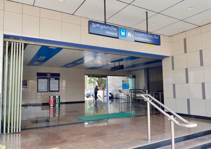 The Chennai metro is one of the best in India.