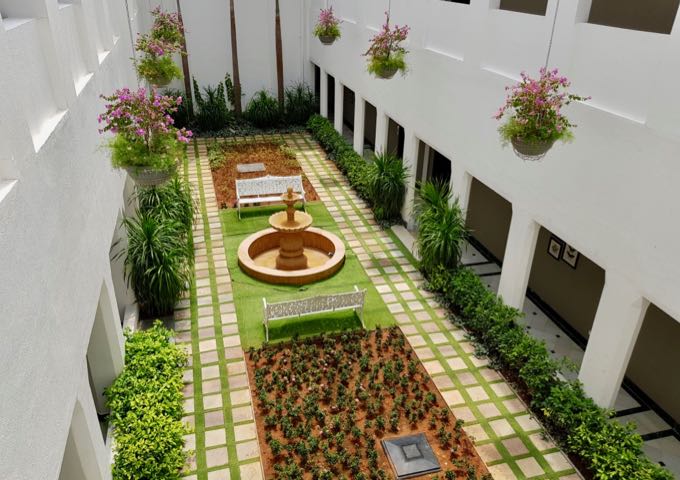 The Heritage Block features a garden courtyard.