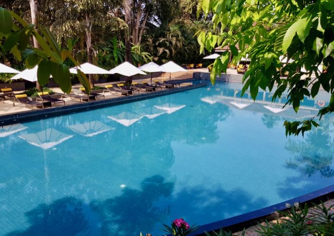 Review of The Diwa Club Hotel in Goa, India.