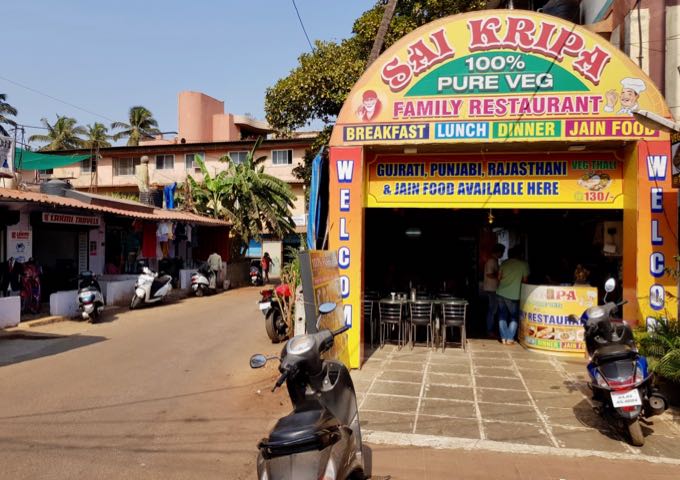 Sai Kripa restaurant is located close by.
