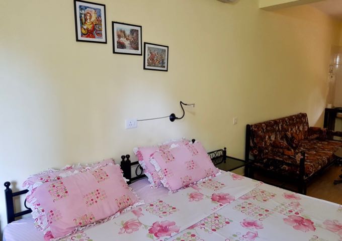 All rooms have a double sofa-cum-bed.