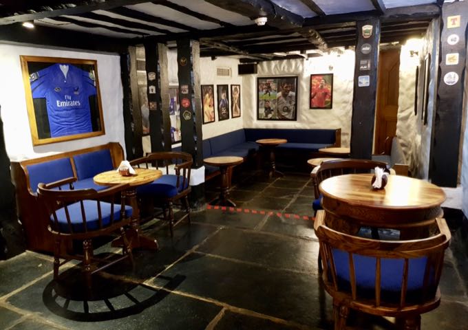 The English-style Attwood's Pub is delightful.