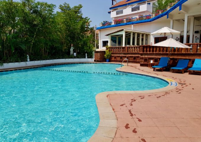 Review of Karma Royal Haathi Mahal Hotel in Goa, India.