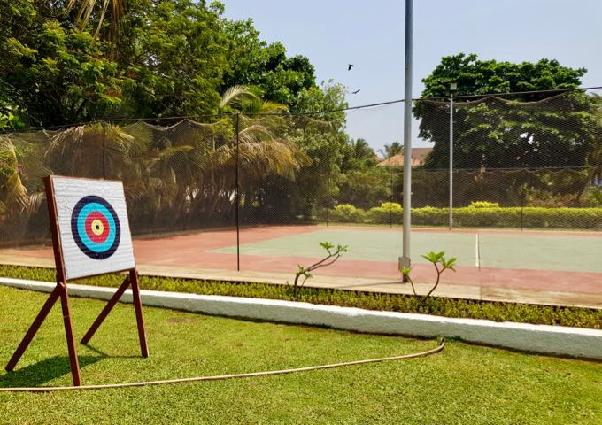 The resort also offers archery and tennis facilities.