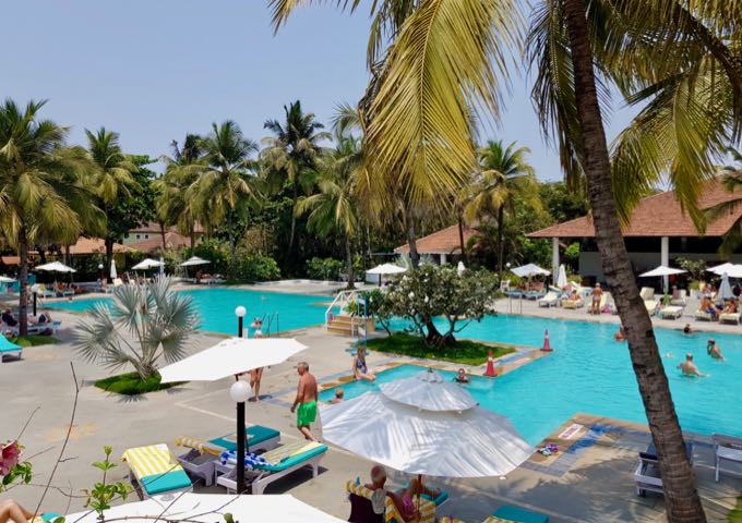Review of Novotel Goa Dona Sylvia Resort Hotel in India.
