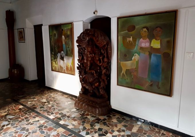 Panjim Pousada also houses an art gallery.