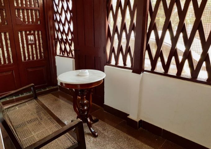 The larger Panjim Pousada rooms sometimes even feature separate living areas.