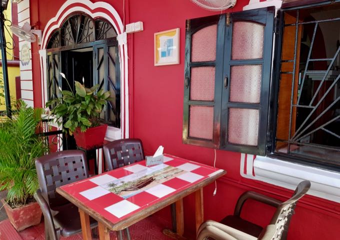 Viva Panjim nearby is a casual but smart-looking bistro.