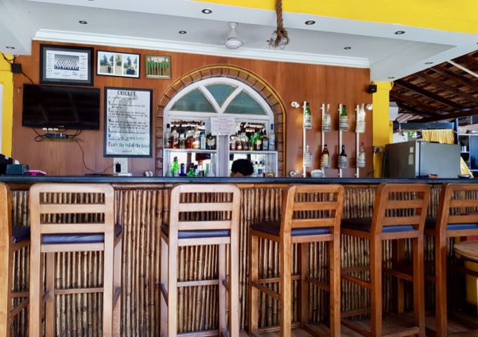 Olegario’s Bar is located close to the restaurant.