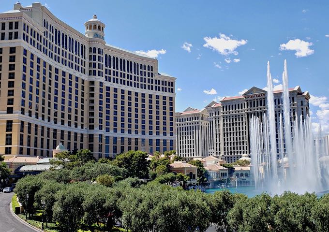 The Bellagio Hotel and Casino in Las Vegas
