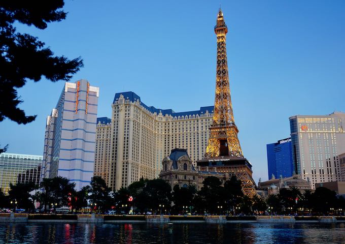 Paris Hotel and Casino in Las Vegas