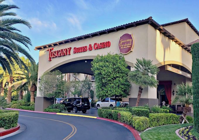 Tuscany Suites and Casino, the Best Cheap Hotel for Free Parking