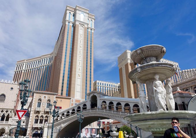 The Venetian Hotel in Las Vegas