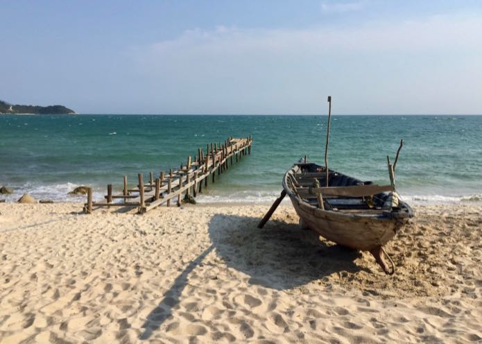 Hoi An Beach in Vietnam.