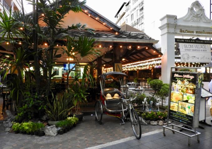 Silom Village is the place to go to for authentic Thai food.
