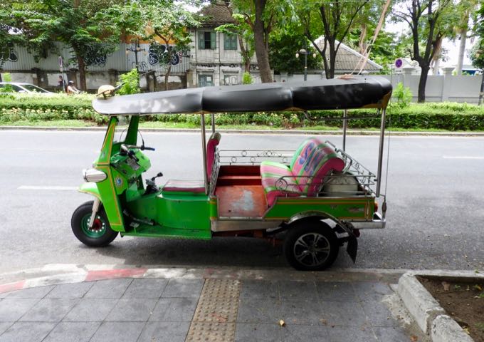 Tuktuks are fun but bargain hard.