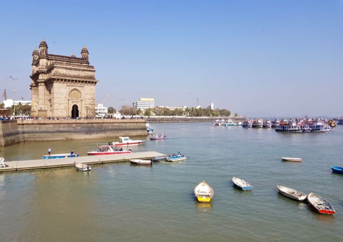 Gateway of India is an iconic monument nearby.