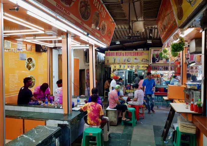 Food stalls near the Ramada Plaza hotel.