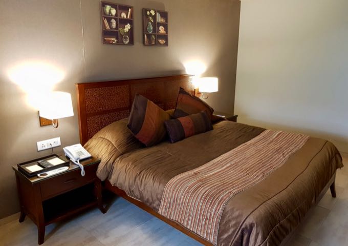 Spacious and good value room at Juhu Residency.