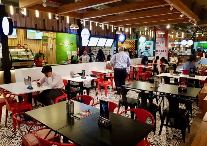 Eleven Kitchens food court in the CR2 mall is very popular.