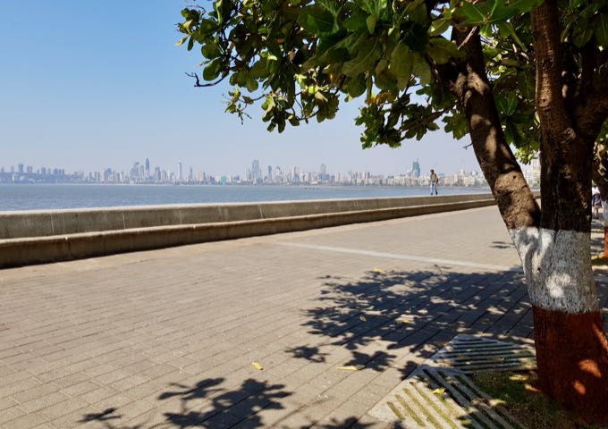 The esplanade is very popular for its views and breezes.