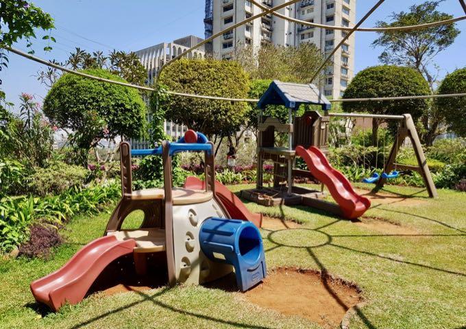 Playground at the adjoining Trident hotel.
