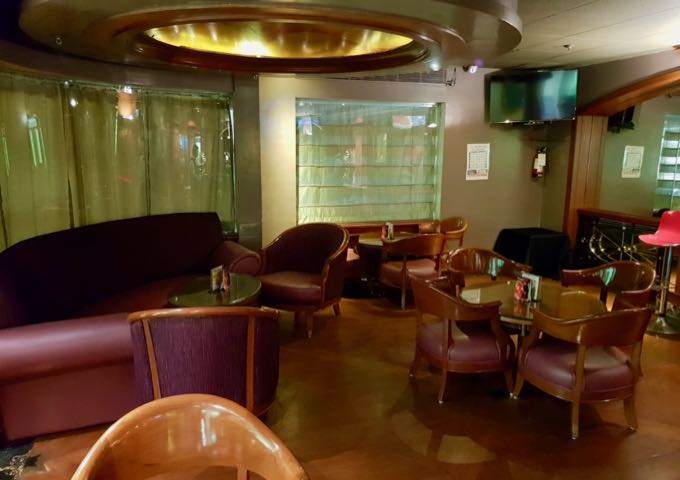 The Shooters bar and lounge at Ramada Plaza.