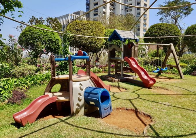 Playground at Trident hotel.