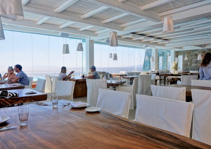 Tagoo Restaurant serves lunch and dinner in a casual, romantic ambience.