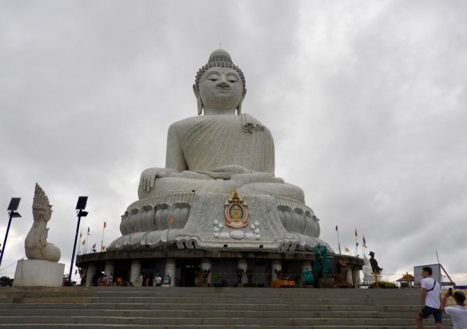 The Big Buddha offers panaromic views of Panwa.