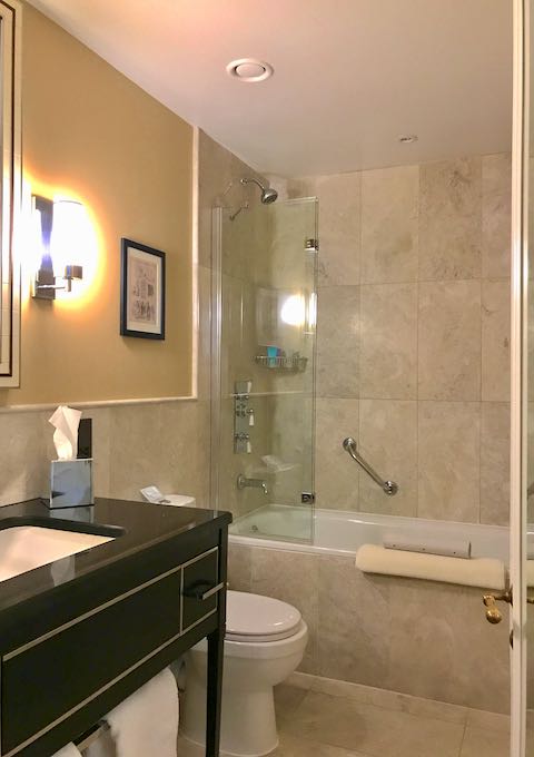 All bathrooms are made of marble and have underfloor heating.