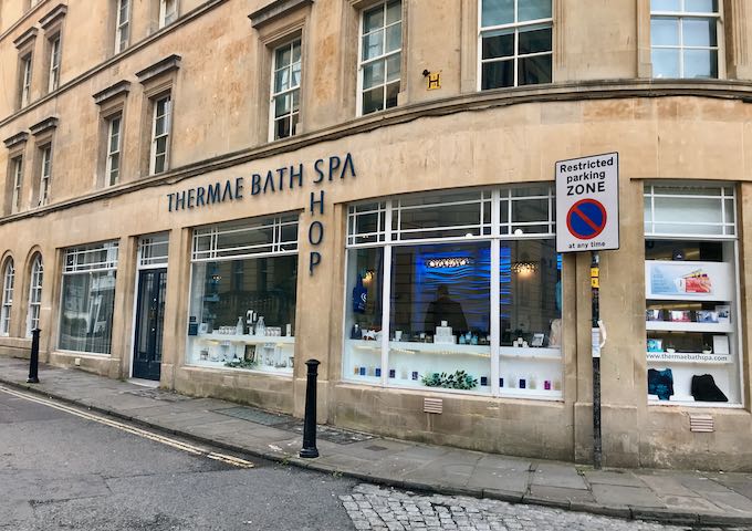 Thermae Bath Spa offers Bath's famous thermal waters and spa.