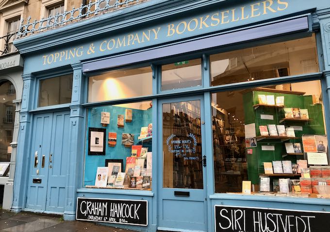 Topping & Company nearby is Britain's best independent bookshop.