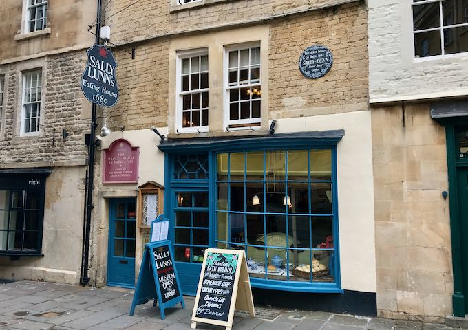 Sally Lunn's is extremely popular for afternoon tea.