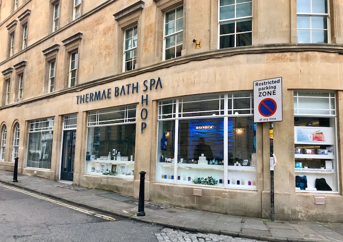 Thermae Bath Spa offers Bath's famous thermal waters and spa.