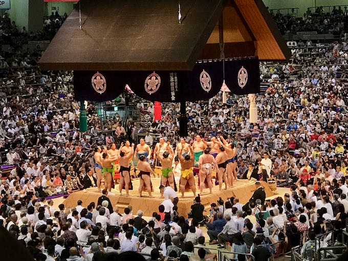 When to visit Tokyo for Sumo Tournament. 