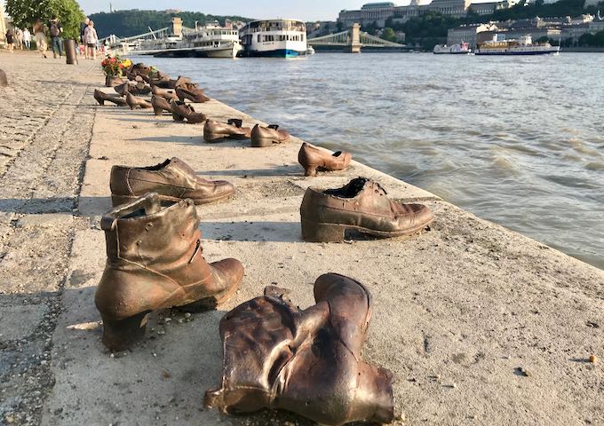 Shoes on the Danube Bank is an emotional monument.