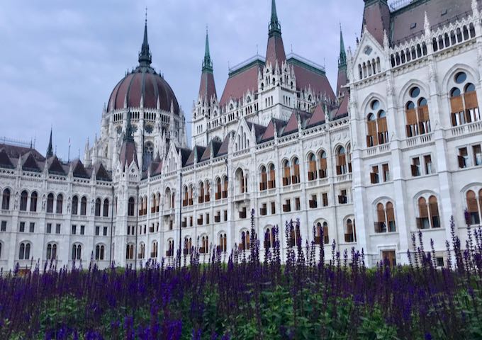 The Hungarian Parliament building is magnificent.