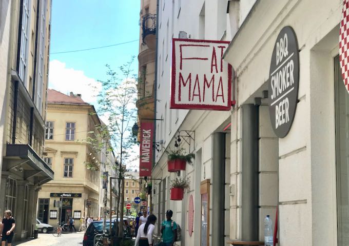 Fat Mama is popular for its barbecue dishes.