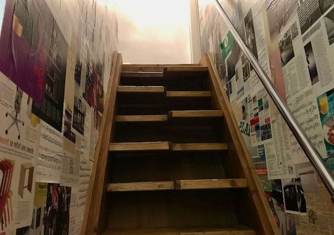 Weiler's Studio has 2 floors.