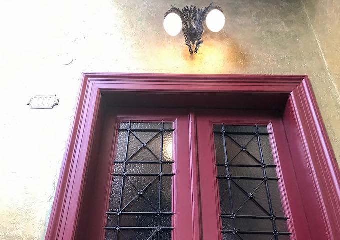 The entrances are more like apartments.