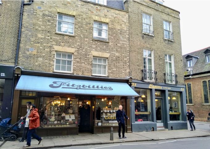 Fitzbillies is known for the famous Chelsea buns.