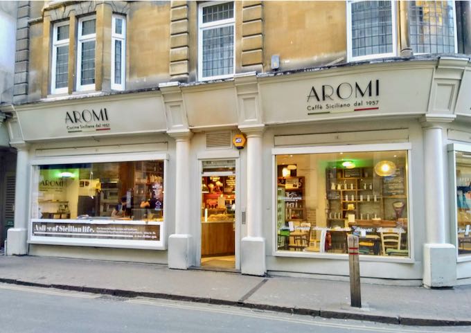 Aromi is a great Sicilian café.