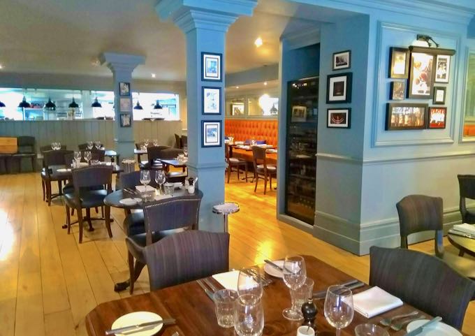 Bistro serves a modern menu in a vintage space.