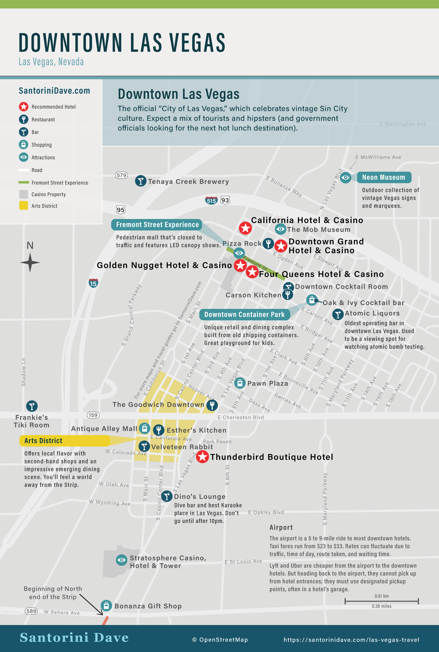 Las Vegas Maps Updated for 2020